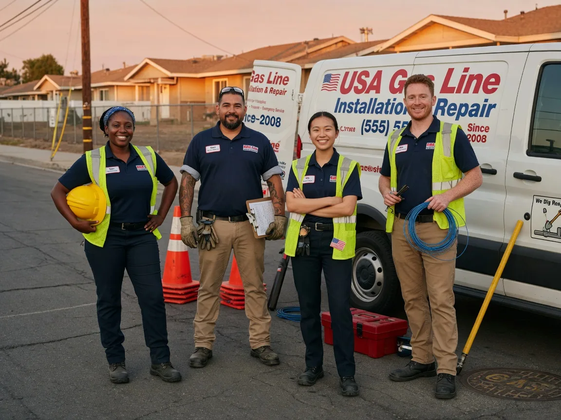 Gas Line Installation company in New Hope, VA